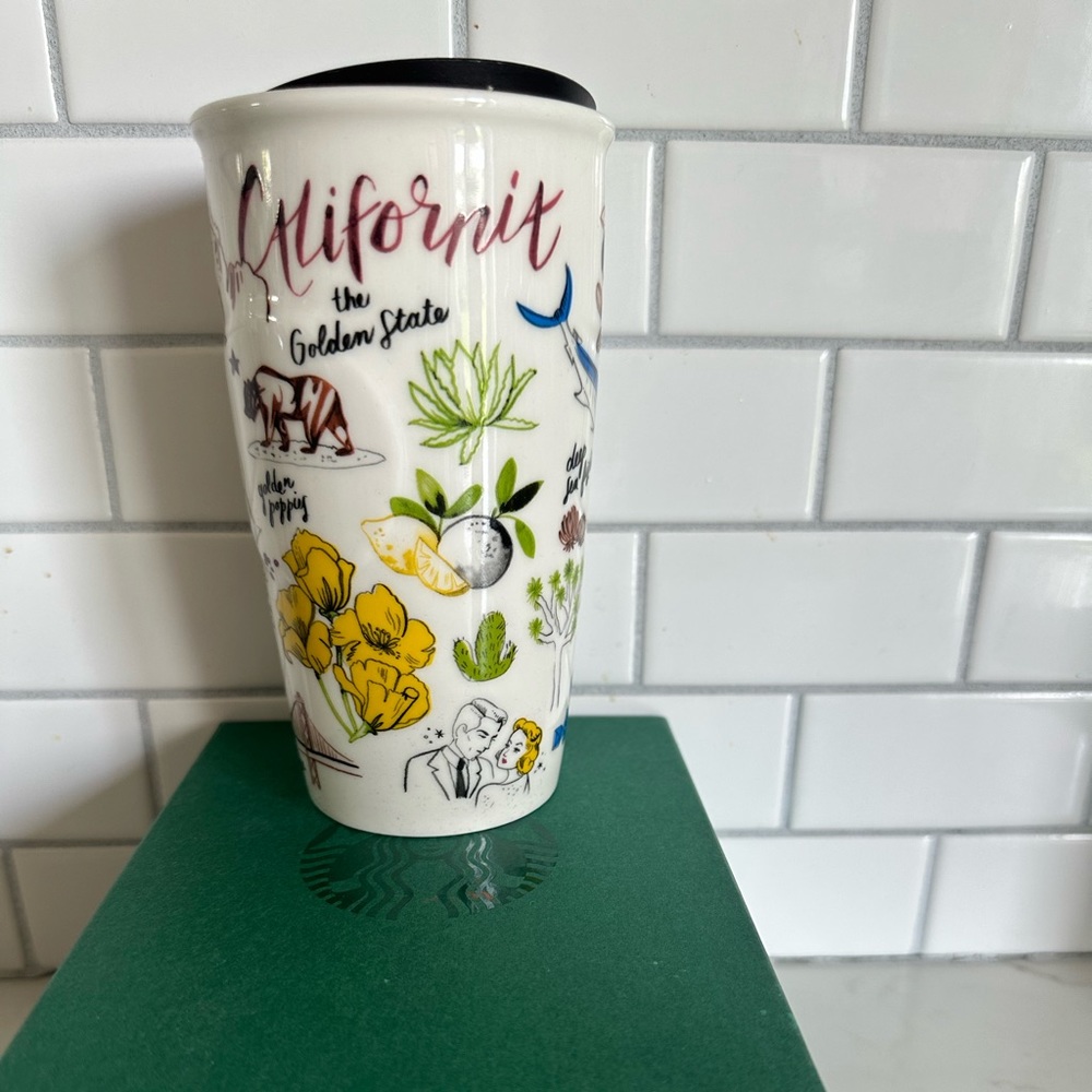 Starbucks 2016 California Collectors 10 oz Ceramic Tumbler